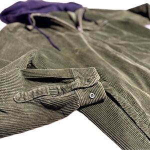 PACSUN Olive Green Corduroy Jacket